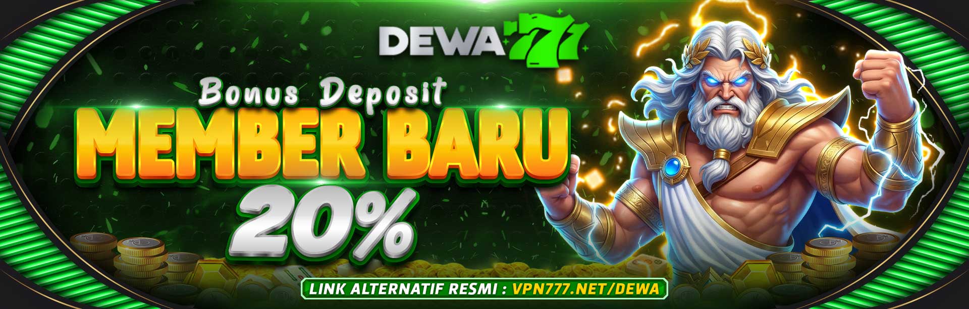 Bonus deposit dewa777